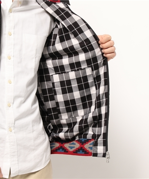 ALDIES（アールディーズ）の「Yuki's Jacket ジップアップブルゾン（ブルゾン・メンズ・ネイビー/イエロー/ブラック・LARGE/MEDIUM/SMALL）」の11枚目の写真