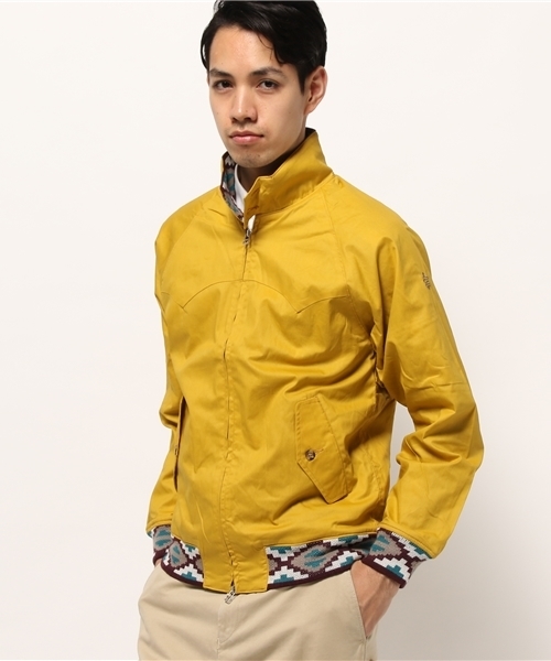 ALDIES（アールディーズ）の「Yuki's Jacket ジップアップブルゾン（ブルゾン・メンズ・ネイビー/イエロー/ブラック・LARGE/MEDIUM/SMALL）」の14枚目の写真