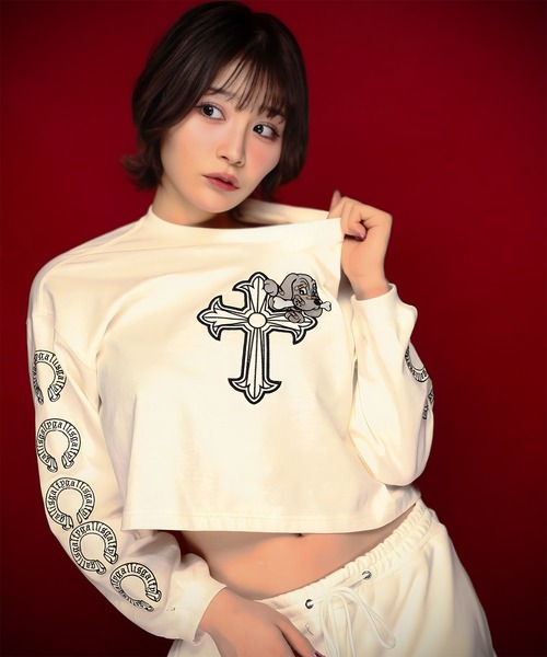GALFYロンT GALFY tシャツ GA×GALFY-チャカだらけロンT メンズ レディース