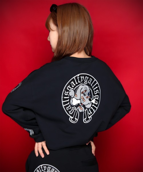 GALFY（ガルフィー）の「GA×GALFY-ガリノハーツロンTee（Tシャツ/カットソー・メンズ・ホワイト/ターコイズブルー/ブラック・XL/L/S）」の2枚目の写真