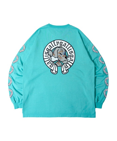 GALFY（ガルフィー）の「GA×GALFY-ガリノハーツロンTee（Tシャツ/カットソー・メンズ・ホワイト/ターコイズブルー/ブラック・XL/L/S）」の19枚目の写真