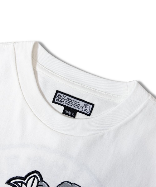 GALFY（ガルフィー）の「GA×GALFY-ガリノハーツロンTee（Tシャツ/カットソー・メンズ・ホワイト/ターコイズブルー/ブラック・XL/L/S）」の9枚目の写真