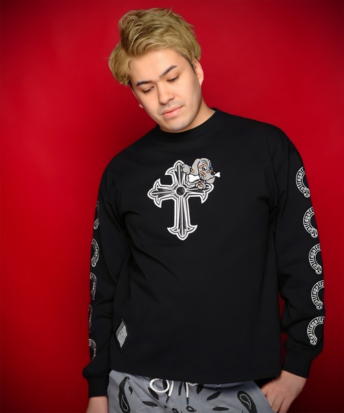 セール】GA×GALFY-ガリノハーツロンTee（Tシャツ/カットソー