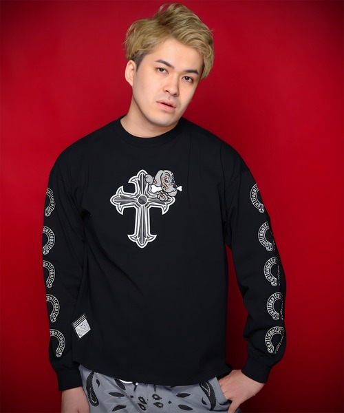 GA×GALFY-ガリノハーツロンTee（Tシャツ/カットソー）｜GALFY