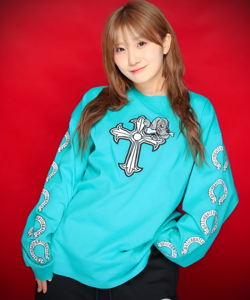 GA×GALFY-ガリノハーツロンTee（Tシャツ/カットソー）｜GALFY