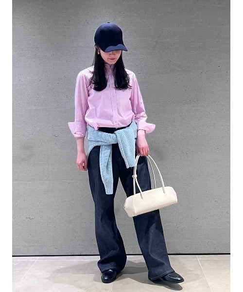 Mila Owen（ミラオーウェン）の「セルビッチワイドストレートデニムパンツ【ウォッシャブル】（デニムパンツ・レディース・インディゴブルー・1/0）」の18枚目の写真