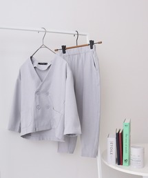 FUNALIVE（ファンアライブ）の「ノーカラーフォーマルスーツ KIDS（スーツセット）」