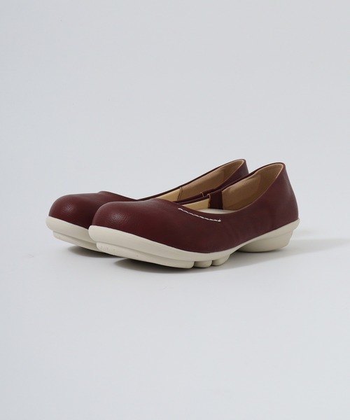 Re:getA（リゲッタ）の「2ball TB101　プレーンパンプス（パンプス・レディース・ワインレッド/イエロー/ブラック/ブラック×ブラック/ブルー/グレー/ブラウン/キャメル/ダークブラウン/アイボリー/カーキ/ワイン/ガンメタ・L/LL/S/M）」の18枚目の写真