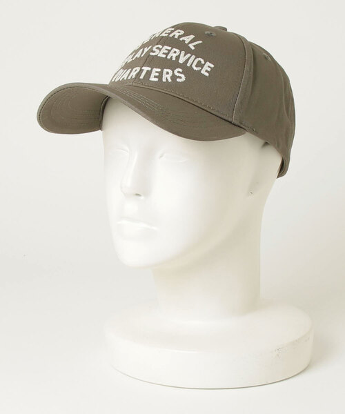 REPLAY(リプレイ)の「レタリング刺しゅうコットンツイルCAP(キャップ・メンズ・オリーブ・FREE)」の1枚目の写真