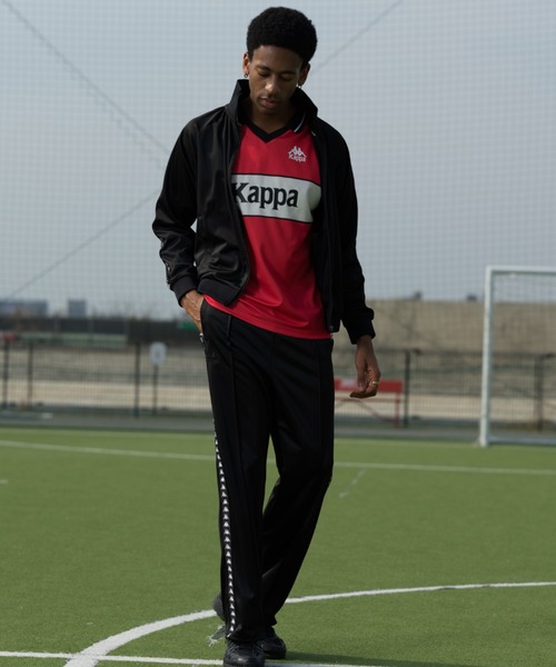 Kappa(カッパ)の「ゲームシャツ 襟TEE(Tシャツ/カットソー・メンズ・ブラック/オレンジ/グリーン・MEDIUM/LARGE/X-LARGE)」の4枚目の写真