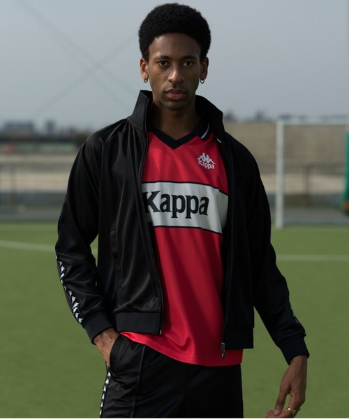 Kappa(カッパ)の「ゲームシャツ 襟TEE(Tシャツ/カットソー・メンズ・ブラック/オレンジ/グリーン・MEDIUM/LARGE/X-LARGE)」の5枚目の写真