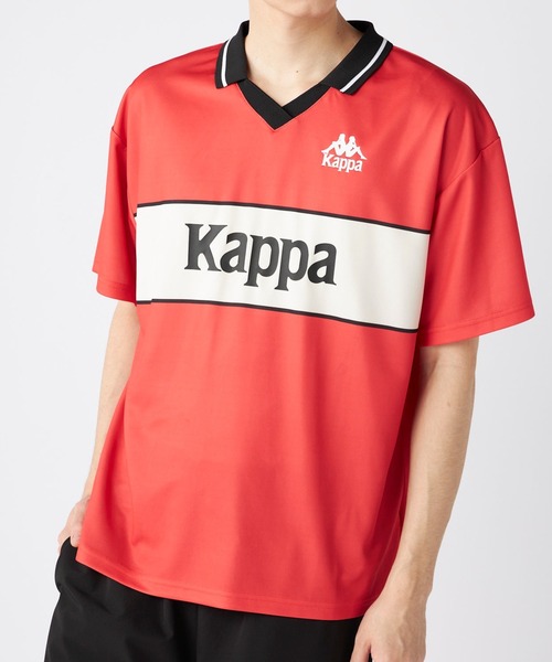 Kappa(カッパ)の「ゲームシャツ 襟TEE(Tシャツ/カットソー・メンズ・ブラック/オレンジ/グリーン・MEDIUM/LARGE/X-LARGE)」の10枚目の写真