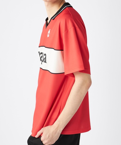 Kappa(カッパ)の「ゲームシャツ 襟TEE(Tシャツ/カットソー・メンズ・ブラック/オレンジ/グリーン・MEDIUM/LARGE/X-LARGE)」の11枚目の写真