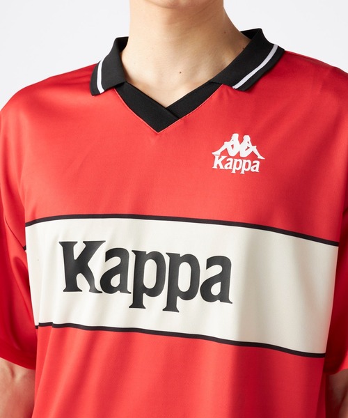 Kappa(カッパ)の「ゲームシャツ 襟TEE(Tシャツ/カットソー・メンズ・ブラック/オレンジ/グリーン・MEDIUM/LARGE/X-LARGE)」の13枚目の写真