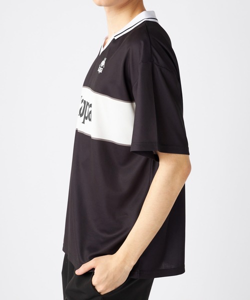 Kappa(カッパ)の「ゲームシャツ 襟TEE(Tシャツ/カットソー・メンズ・ブラック/オレンジ/グリーン・MEDIUM/LARGE/X-LARGE)」の15枚目の写真