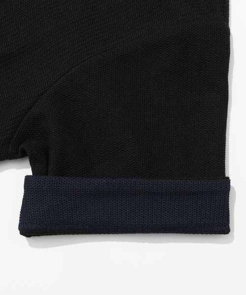 KRIFF MAYER（クリフメイヤー）の「冷感リンクスカノコポロ（ポロシャツ・メンズ・ブラック/ネイビー/オフホワイト/グリーン/ピンク・MEDIUM/X-LARGE/LARGE）」の10枚目の写真