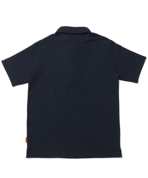 KRIFF MAYER（クリフメイヤー）の「冷感リンクスカノコポロ（ポロシャツ・メンズ・ブラック/ネイビー/オフホワイト/グリーン/ピンク・MEDIUM/X-LARGE/LARGE）」の7枚目の写真