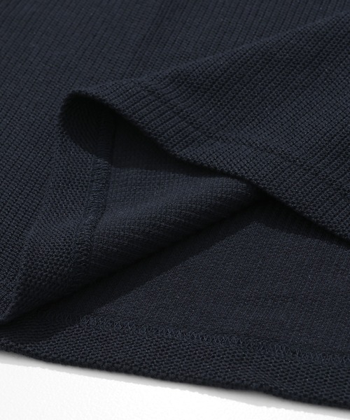 KRIFF MAYER（クリフメイヤー）の「冷感リンクスカノコポロ（ポロシャツ・メンズ・ブラック/ネイビー/オフホワイト/グリーン/ピンク・MEDIUM/X-LARGE/LARGE）」の16枚目の写真