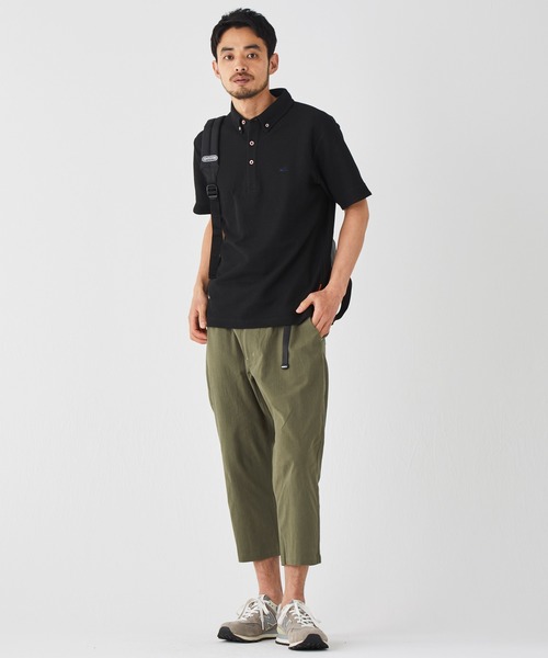 KRIFF MAYER（クリフメイヤー）の「冷感リンクスカノコポロ（ポロシャツ・メンズ・ブラック/ネイビー/オフホワイト/グリーン/ピンク・MEDIUM/X-LARGE/LARGE）」の21枚目の写真