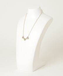 Guess | BELOVED 16-18'' PAVE TRIPLE HEARTS NECKLACES アクセサリー ネックレス(ネックレス)