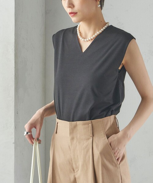 SHIPS for women / シップスウィメン 〈手洗い可能〉SORONA(R) 2WAY タンクトップ 手洗い可能〉SORONA(R) 2WAY タンクトップ（タンクトップ