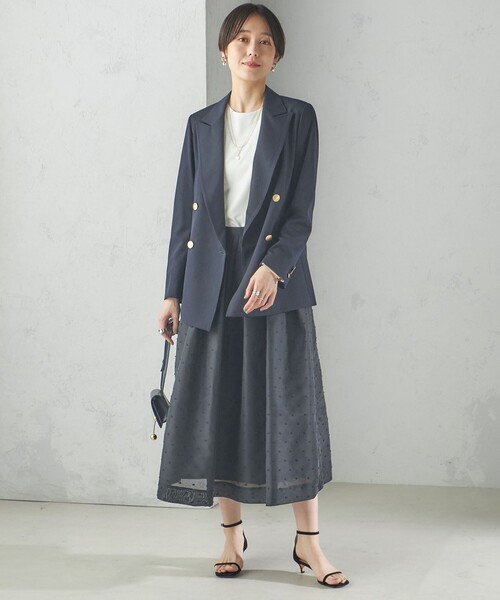SHIPS(シップス)の「〈手洗い可能〉SORONA(R) 2WAY タンクトップ(タンクトップ・レディース・ブラック/オフホワイト/ライトグレー・ONE SIZE)」の6枚目の写真