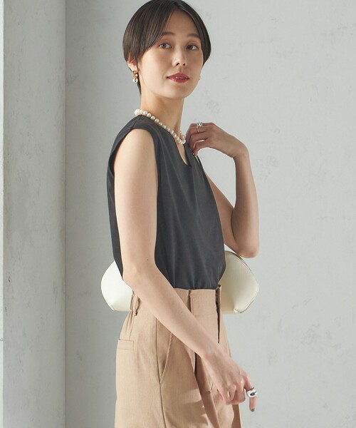 タンクトップ ノースリーブ 「手洗い可能」SORONA(R) 2WAY タンクトップ レディース 手洗い可能〉SORONA(R) 2WAY タンクトップ（タンクトップ