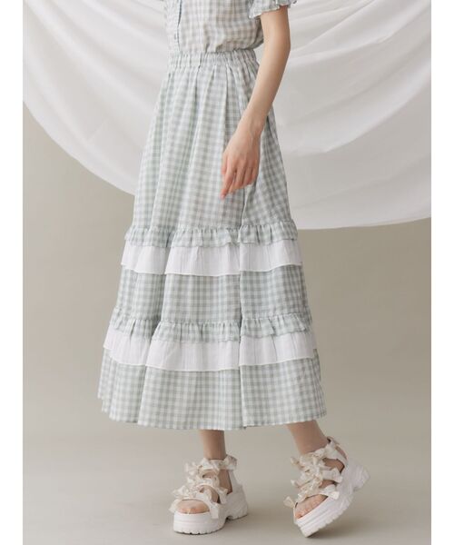 merry jenny（メリージェニー）の「ribbon ribbonベルクロサンダル（サンダル・レディース・アイボリー/ブラック・MEDIUM/LARGE）」の20枚目の写真