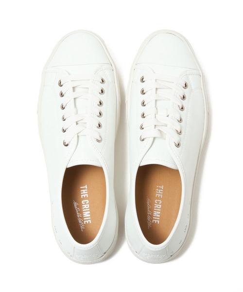 CRIMIE(クライミー)の「DYLAN LOW CUT SNEAKER(スニーカー・メンズ・ホワイト/ブラック×ホワイト/ブラック×ブラック・10(28.0cm)/8(26cm)/11(29cm)/9(27.0cm)/7(25cm))」の7枚目の写真