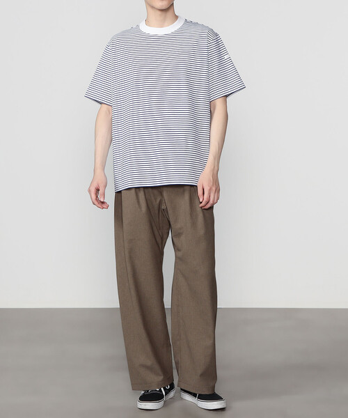 【Father&Sons】カーブヘムクラシッククルーネック 半袖 Tシャツ ORCIVAL | クルーネック半袖Tシャツ MEN(Tシャツ/カットソー