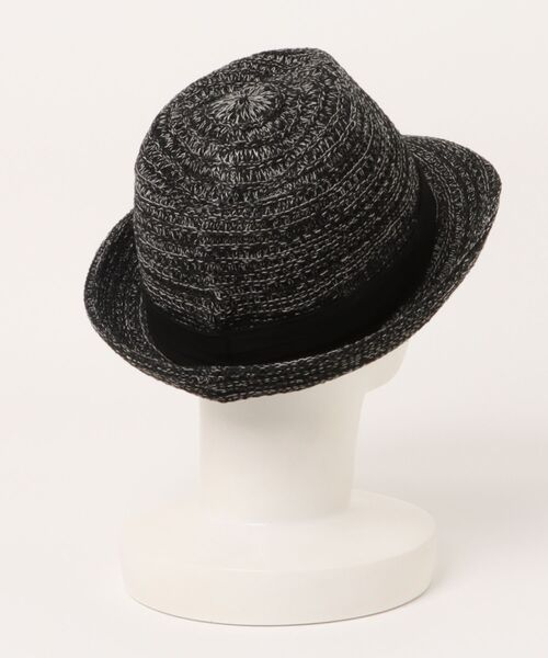 polcadot（ポルカドット）の「リネンミックスサーモ中折れ（ハット・メンズ・ベージュ/ブラック/グレー・FREE）」の4枚目の写真