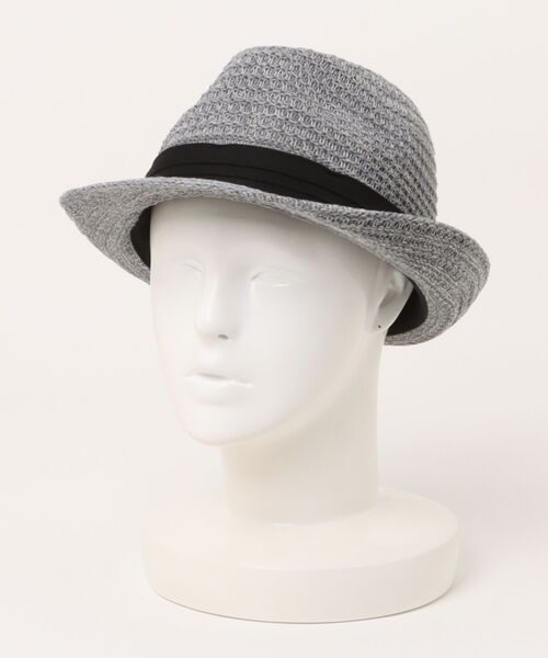 polcadot（ポルカドット）の「リネンミックスサーモ中折れ（ハット・メンズ・ベージュ/ブラック/グレー・FREE）」の12枚目の写真