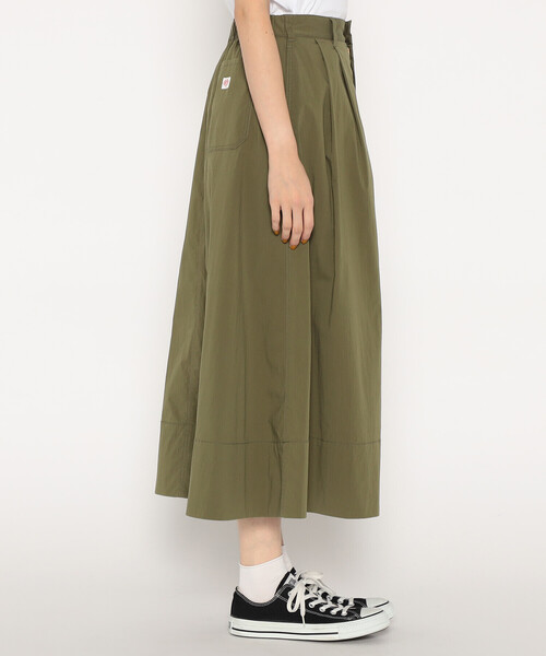 WOMEN'S C/N TYPEWRITER 2TUCK SKIRT（スカート）｜DANTON