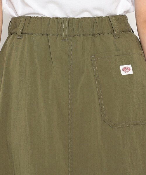 WOMEN'S C/N TYPEWRITER 2TUCK SKIRT（スカート）｜DANTON