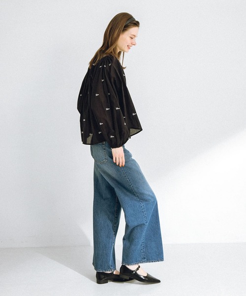 URBAN RESEARCH Sonny Label（アーバンリサーチサニーレーベル）の「Love embroideryブラウス（シャツ/ブラウス・レディース・ブラック/オフホワイト・FREE）」の11枚目の写真