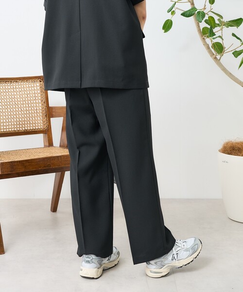 FREAK'S STORE(フリークスストア)の「接触冷感/UV リネンタッチ ショートスリーブ ジャケットセットアップ(セットアップ・レディース・グレー/オフホワイト/ブラック・MEDIUM/SMALL)」の18枚目の写真