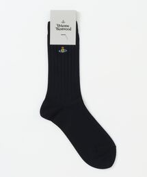Vivienne Westwood | 8104000G-K005Y-COLOR RIBBED CREW SOCKS(ソックス/靴下)