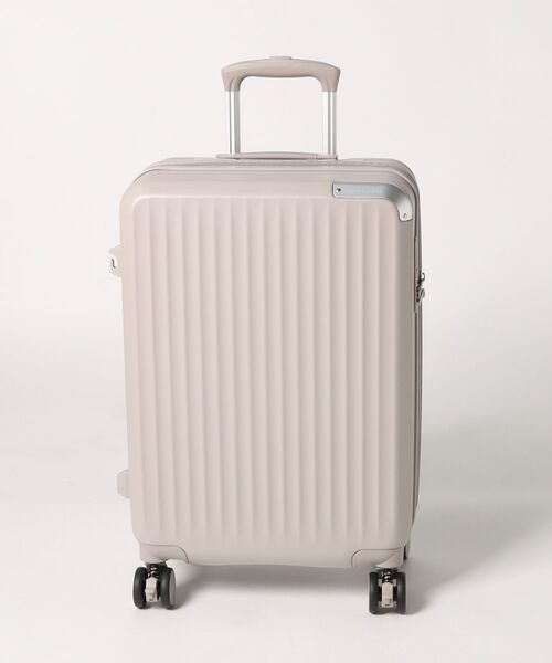 NAUGHTIAM（ノーティアム）の「【SKYLABO/スカイラボ】 キャリーケース 48L(55L)（スーツケース/キャリーバッグ・メンズ・ブラック/ホワイト/シルバー/グレイッシュベージュ/ガンメタ・FREE）」の3枚目の写真