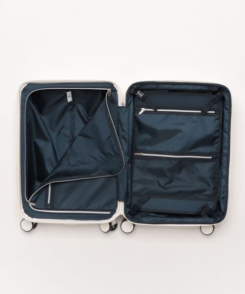 NAUGHTIAM（ノーティアム）の「【SKYLABO/スカイラボ】 キャリーケース 48L(55L)（スーツケース/キャリーバッグ・メンズ・ブラック/ホワイト/シルバー/グレイッシュベージュ/ガンメタ・FREE）」の8枚目の写真