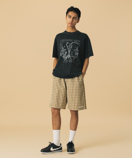 早い者勝ち 大人気 XLARGE TWO FACE S/S TEE ヴィンテージ感◎ X-LARGE|エクストララージ】TWO FACE S/S TEE(BEIGE , CHARCOAL