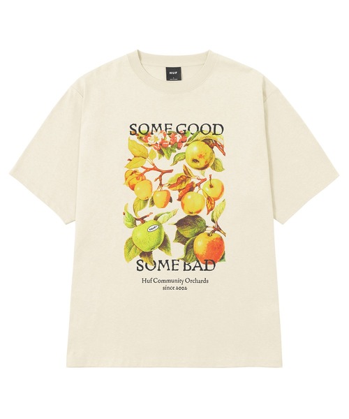 HUF(ハフ)の「ORCHARDS TEE(Tシャツ/カットソー・メンズ・ナチュラル/ブラック・X-SMALL/SMALL/MEDIUM/LARGE/X-LARGE/XX-LARGE)」の13枚目の写真