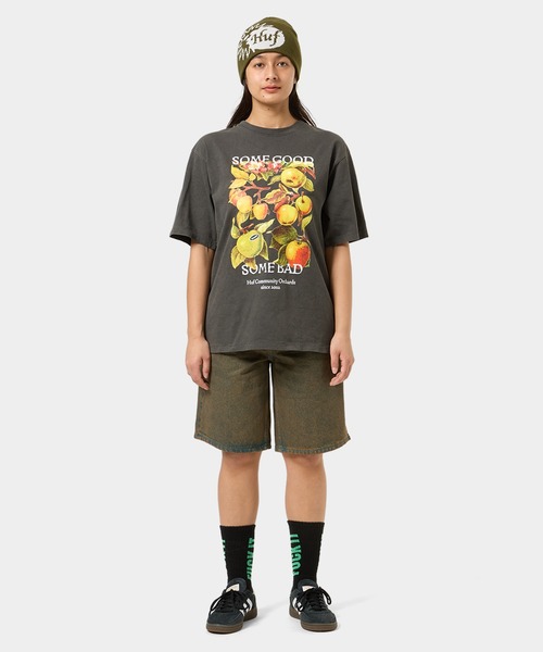 HUF(ハフ)の「ORCHARDS TEE(Tシャツ/カットソー・メンズ・ナチュラル/ブラック・X-SMALL/SMALL/MEDIUM/LARGE/X-LARGE/XX-LARGE)」の20枚目の写真