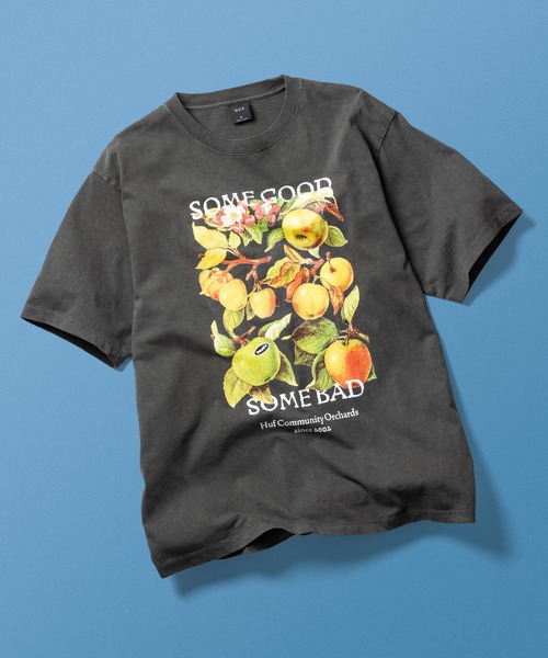 HUF(ハフ)の「ORCHARDS TEE(Tシャツ/カットソー・メンズ・ナチュラル/ブラック・X-SMALL/SMALL/MEDIUM/LARGE/X-LARGE/XX-LARGE)」の17枚目の写真