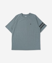 Hurley （ハーレー）の「【Hurley/ハーレー】水陸両用ラッシュTシャツ　UPF50+　吸汗速乾　ファントムPHANTOM ICON BP OVRSZD SS TEE（ラッシュガード）」