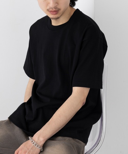 セール】【Hanes】KURO クルーネックTシャツ HM1-B201（Tシャツ