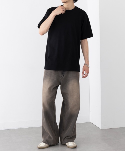 Hanes】KURO クルーネックTシャツ HM1-B201（Tシャツ/カットソー