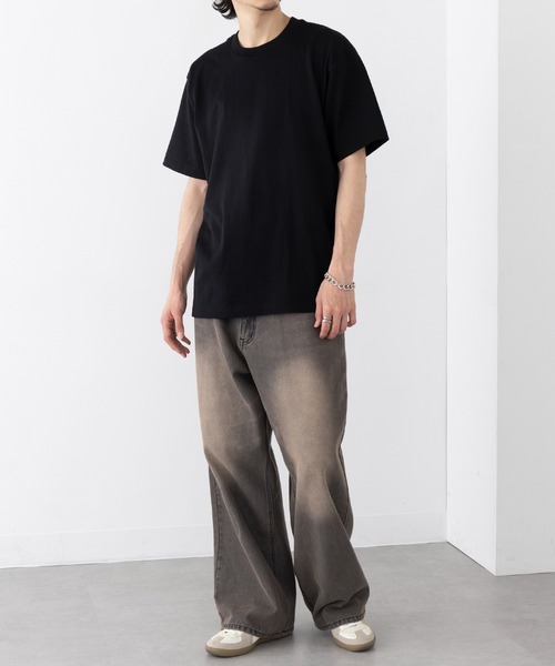 セール】【Hanes】KURO クルーネックTシャツ HM1-B201（Tシャツ