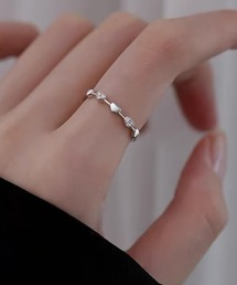 Coo+i（クーイ）の「シルバーハートオープンリング（リング）」