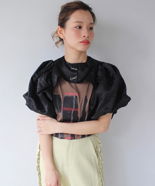 SANSeLF(サンセルフ)の「【SANSeLF】グラフィックロゴプリントTシャツ sanw25s053(Tシャツ/カットソー・レディース・ピンク/ブラウン/ダークグレー/ライトイエロー・FREE)」の20枚目の写真