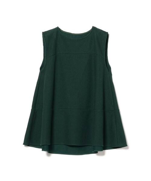 Demi-Luxe BEAMS（デミルクス ビームス）の「ラッセルメッシュ ノースリーブ プルオーバー［手洗い可］（Tシャツ/カットソー・レディース・ブラック/オフホワイト/グリーン・ONE SIZE）」の11枚目の写真